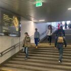 Кристалайт на станции метро 