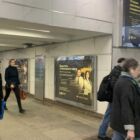 Кристалайт на станции метро 