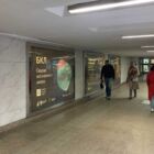 Кристалайт на станции метро 