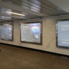 Кристалайт на станции метро 