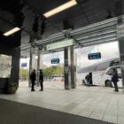 Кристалайт на станции метро 