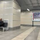 Кристалайт на станции метро 