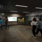 Кристалайт на станции метро 
