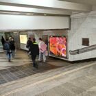 Кристалайт на станции метро 