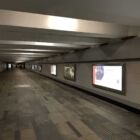 Кристалайт на станции метро 