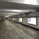Кристалайт на станции метро 