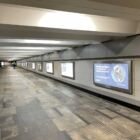 Кристалайт на станции метро 