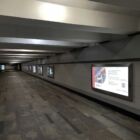 Кристалайт на станции метро 