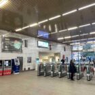 Кристалайт на станции метро 