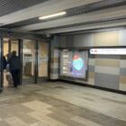 Кристалайт на станции метро 