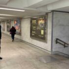 Кристалайт на станции метро 