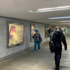 Кристалайт на станции метро 