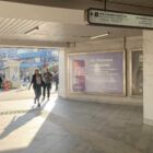 Кристалайт на станции метро 