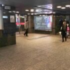 Кристалайт на станции метро 