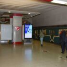 Кристалайт на станции метро 