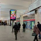 Кристалайт на станции метро 