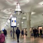 Кристалайт на станции метро 