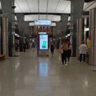 Кристалайт на станции метро 