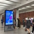 Кристалайт на станции метро 