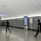 Кристалайт на станции метро 