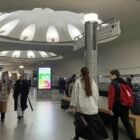 Кристалайт на станции метро 