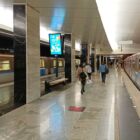 Кристалайт на станции метро 