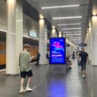 Кристалайт на станции метро 