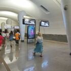 Кристалайт на станции метро 