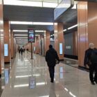 Кристалайт на станции метро 