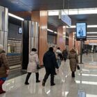 Кристалайт на станции метро 