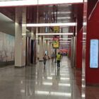 Кристалайт на станции метро 