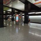 Кристалайт на станции метро 