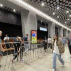 Кристалайт на станции метро 