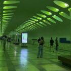 Кристалайт на станции метро 