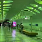 Кристалайт на станции метро 