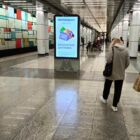 Кристалайт на станции метро 