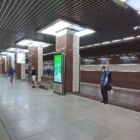 Кристалайт на станции метро 