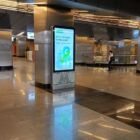 Кристалайт на станции метро 