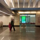 Кристалайт на станции метро 
