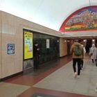 Кристалайт на станции метро 