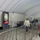 Кристалайт на станции метро 