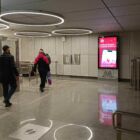 Кристалайт на станции метро 