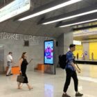 Кристалайт на станции метро 