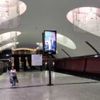 Кристалайт на станции метро 