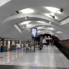 Кристалайт на станции метро 
