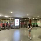 Кристалайт на станции метро 
