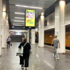 Кристалайт на станции метро 