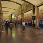 Кристалайт на станции метро 