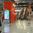 Кристалайт на станции метро 