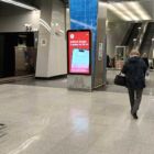 Кристалайт на станции метро 